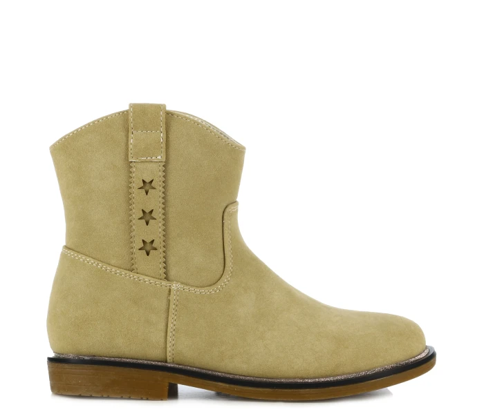 Bota TEXI simil gamuza Beige