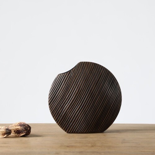 Corteza Redonda Ébano Pequeño Corteza Redonda Ébano Pequeño