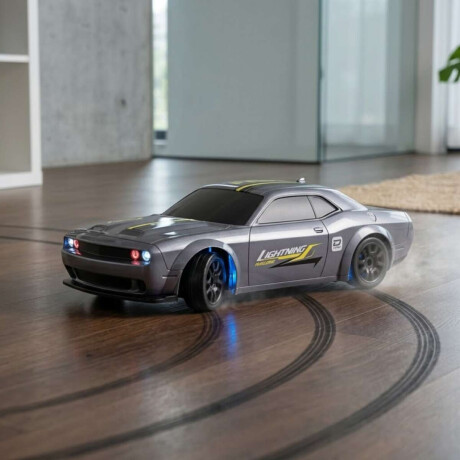 Auto drift a control remoto recargable Gris