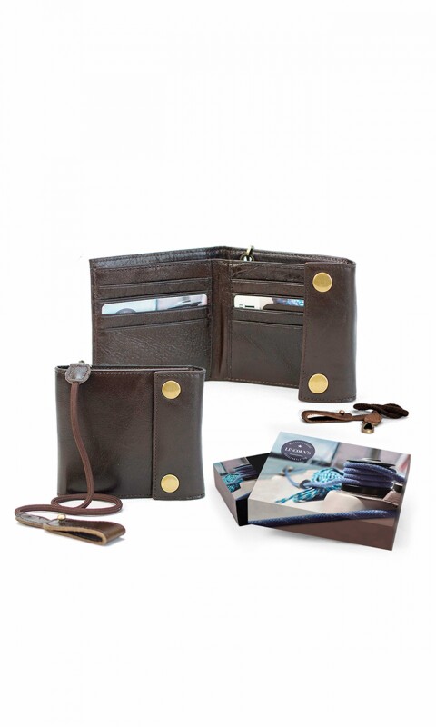 BILLETERA CUERO HEBE CAFÉ