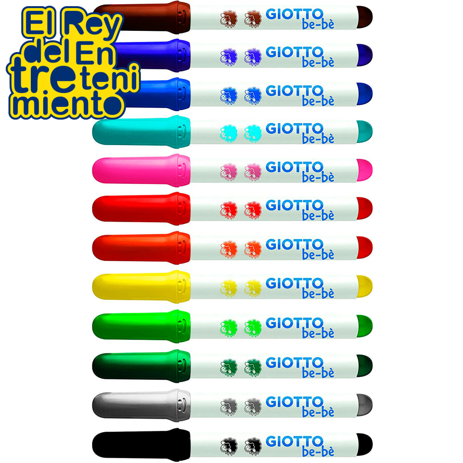 Set 12 Rotuladores Giotto Be-be Colores con Ofertas en Carrefour