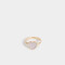 Anillos Medianos y Grandes Con corazón Anillo Con Corazón - Dorado