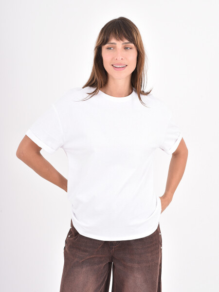 REMERA MILAT BLANCO