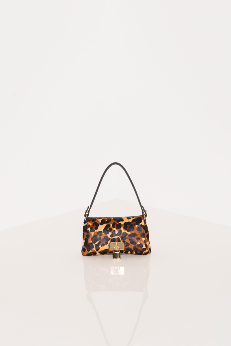 MINI BAG LOCK Leopardo