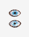 Broches Sets Acrilico Set De Mini Broches De Ojos - Combinacion Multicolor