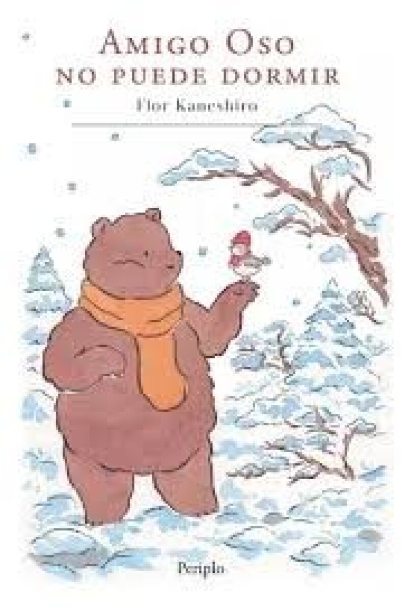 AMIGO OSO NO PUEDE DORMIR 