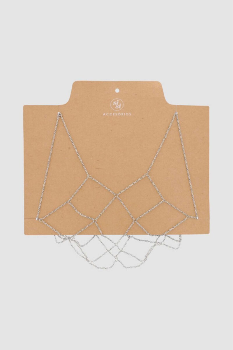 Arnes halter chain - Plata 