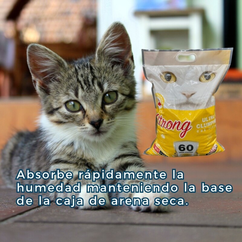 ARENA AGLOMERANTE STRONG PACK 16 KILOS LIMON
