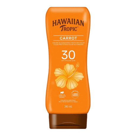 Protector Solar Hawaiian Tropic Zanahoria en Crema FPS30 240ml Protector Solar Hawaiian Tropic Zanahoria en Crema FPS30 240ml