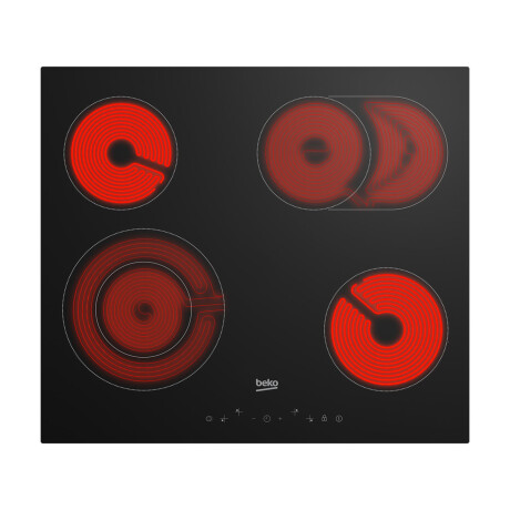 ANAFE VITROCERÁMICO 60CM ELECTRICO NEGRO BEKO HIC64403T
