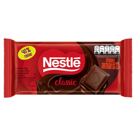 Nestle Tabletas Classic Amargo Nestle Tabletas Classic Amargo
