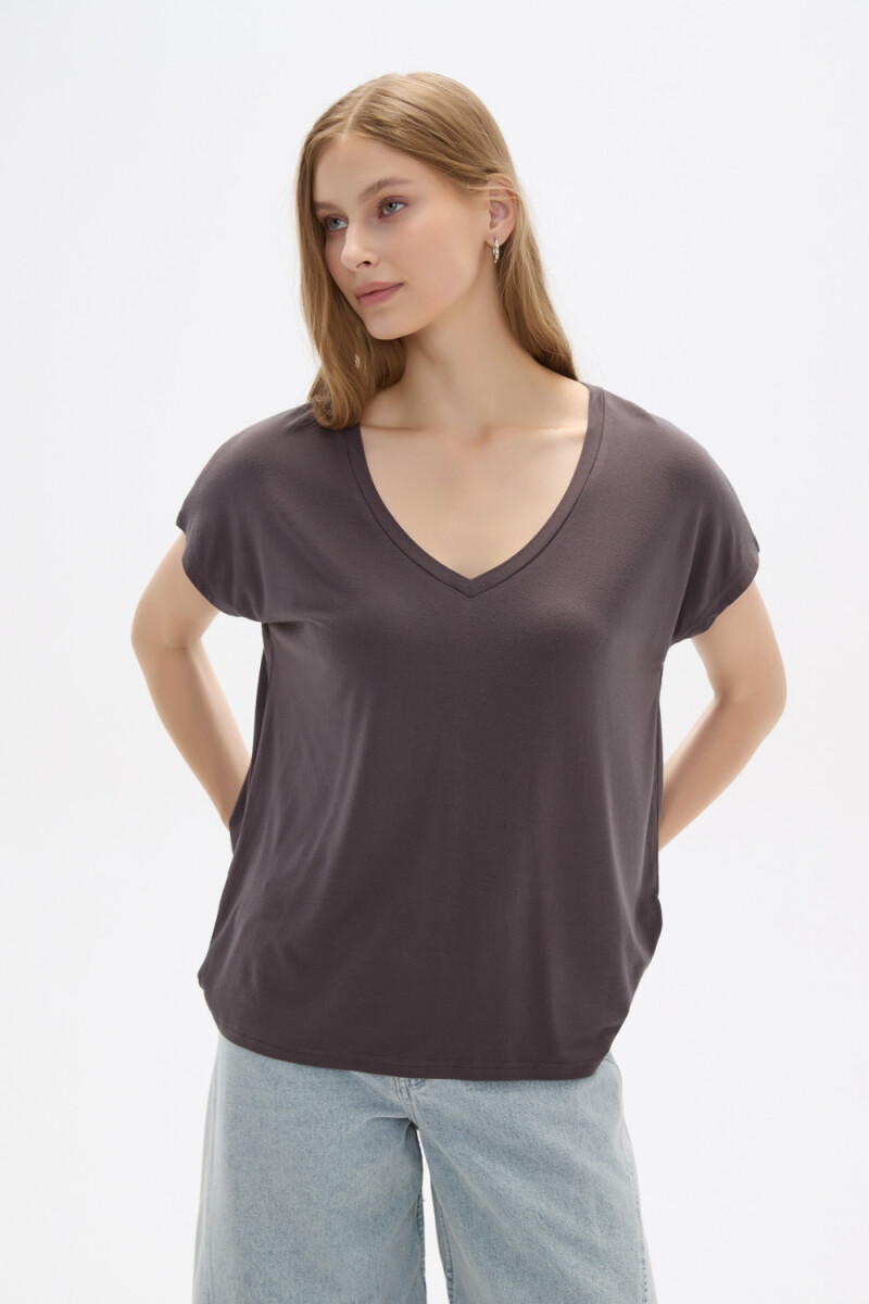 Remera Venom - Gris Oscuro 