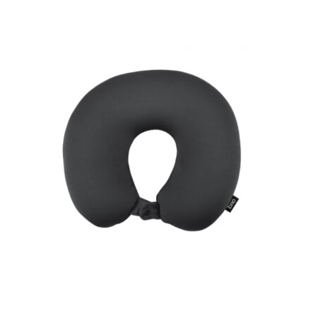 Almohada de viaje relleno Microesferas Negro