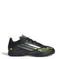 Championes de Fútbol 5 Infantiles Adidas F50 Club Negro - Plateado - Amarillo Limon
