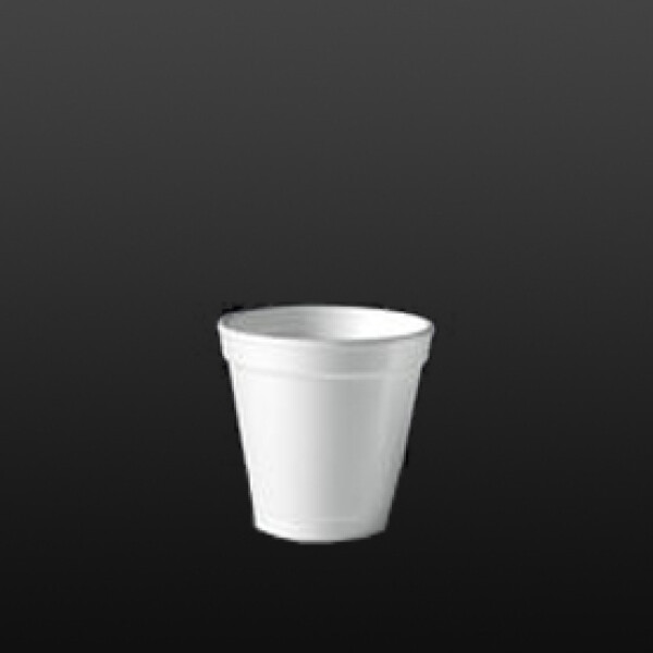 VASO TERMICO ESPUMA BLANCO 120 ML BLANCO