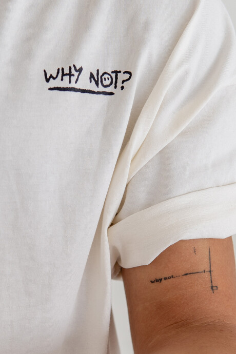 Remera Pulau Why Not Blanco