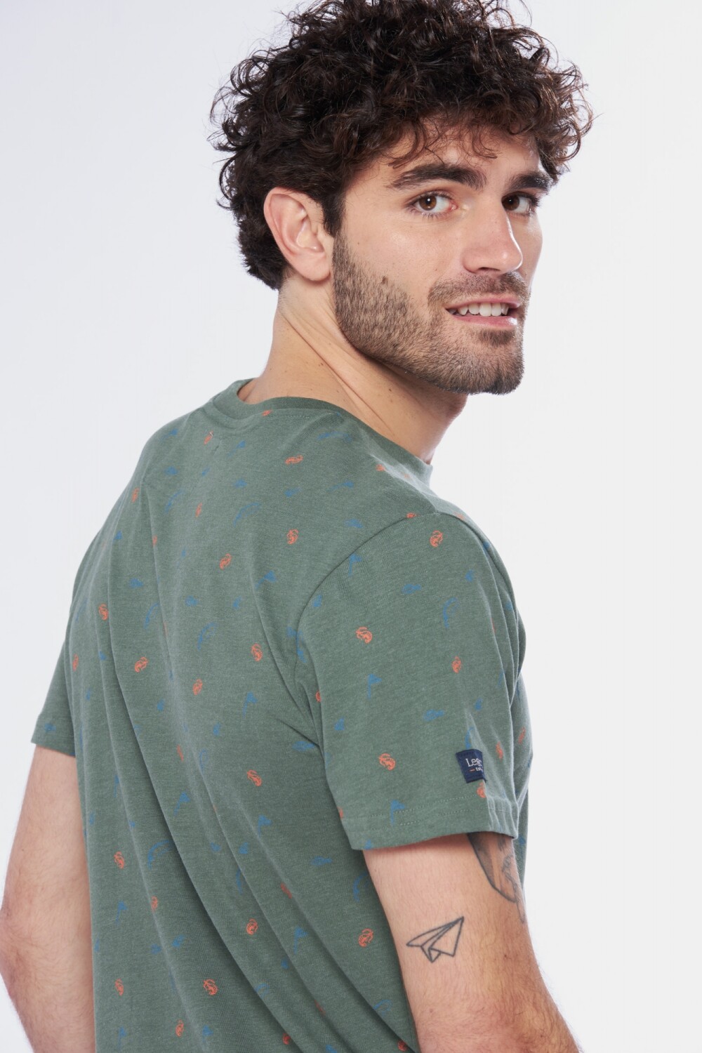 REMERA ESTAMPADA Verde