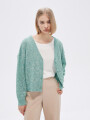 Cardigan Safia Verde Grisaceo