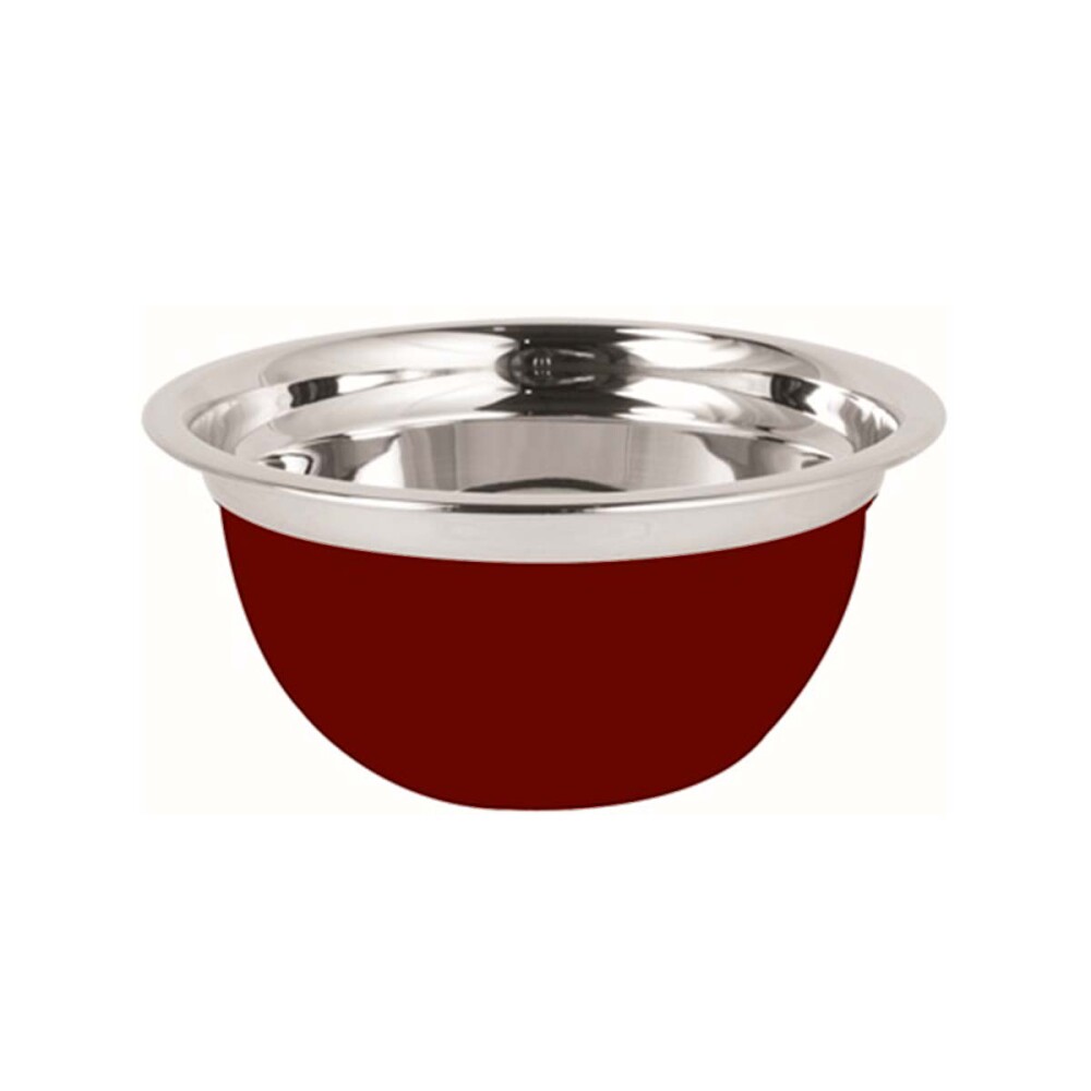 Bowl aleman acero inox 25 cm rojo PRISMA Bowl aleman acero inox 25 cm rojo PRISMA
