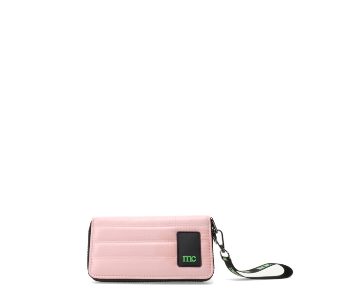 Billetera MOURA con logo Light Pink