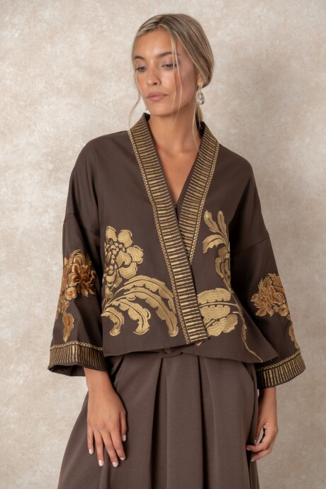 CHAQUETA ARACELI Chocolate