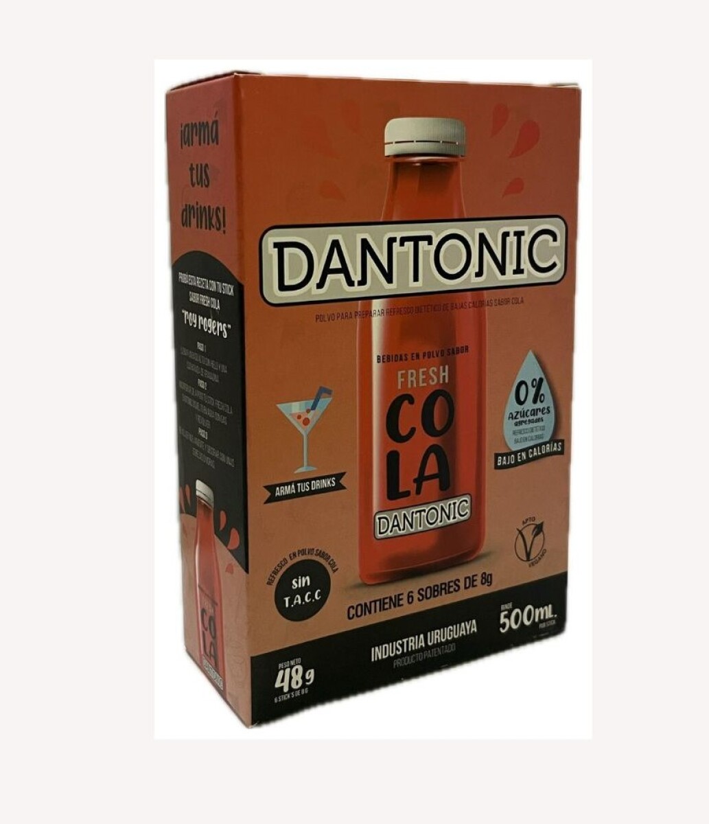 Refresco en polvo Fresh COLA DANTONIC 48 g 