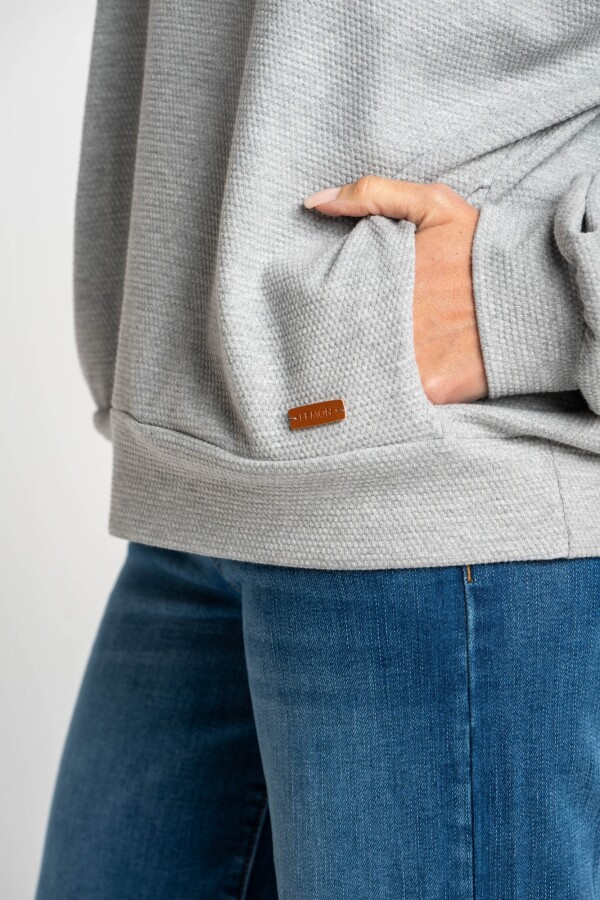 Sweater Gris Melange