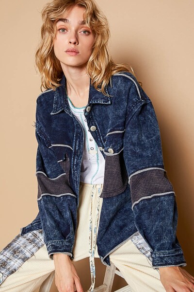 CHAQUETA Azul