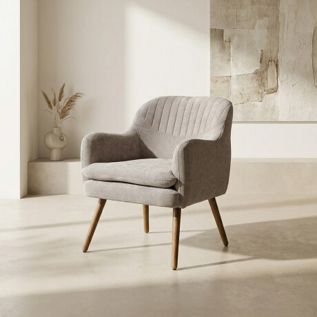 Butaca Melania - Tela Microfibra C51 (Castaño)