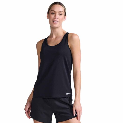 Aero Singlet - Mujer Black/silver Reflective