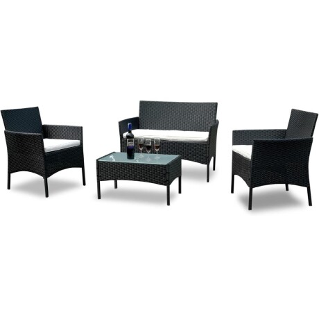 Juego de jardin Aruba Negro Juego de jardin Aruba Negro