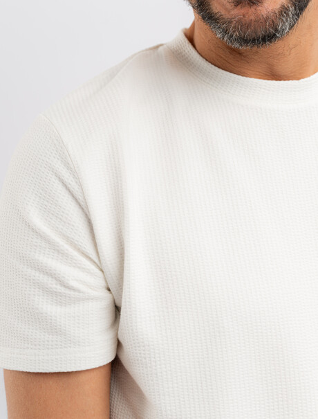 T-shirt m/c cloque Joel crudo