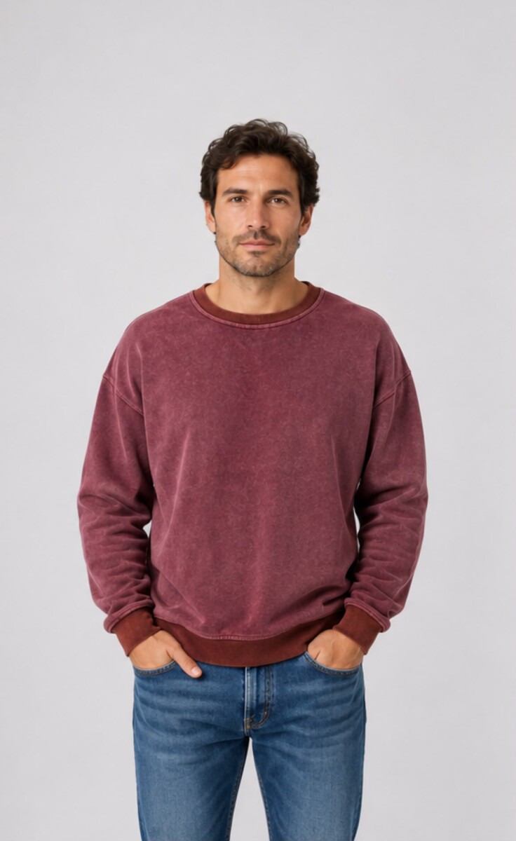 BUZO OXX MGF21 - BORDO 