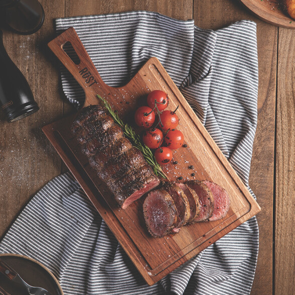 Tabla con mango para preparar y servir "ROST" -TRAMONTINA TB1548