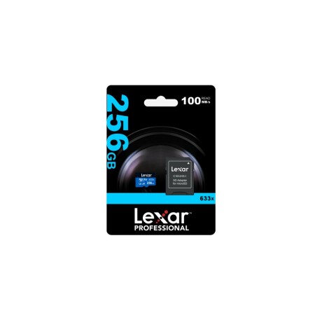 Memoria Microsdxc Lexar 256GB 633X Uhs-i Blue Series 001