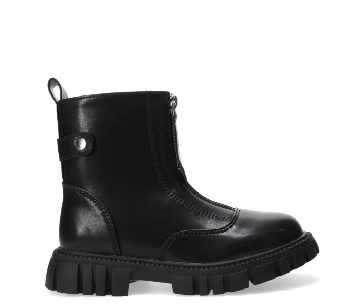 Bota HARJU con cierre en el empeine Black