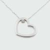 Colgante con cadena Freesia de plata 925 con un brillante Colgante con cadena Freesia de plata 925 con un brillante