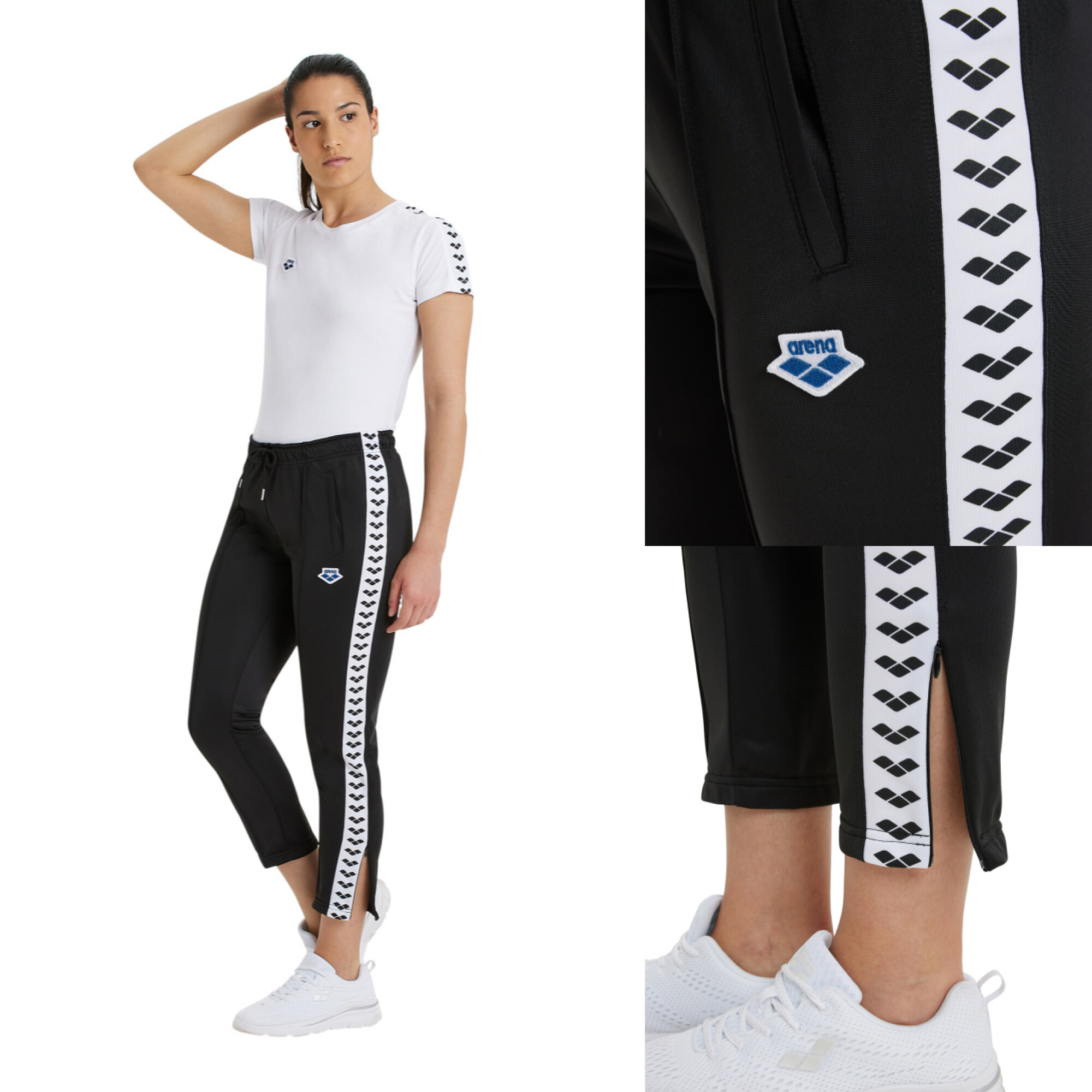 Pantalon Deportivo Para Mujer Arena Women's Caroline Team Trousers - Negro  — BTU Store