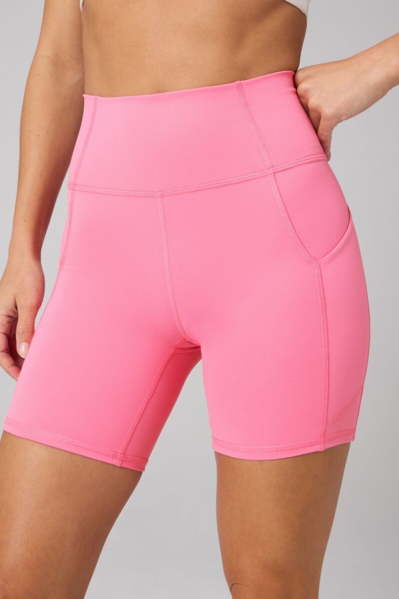 Short Oasis High-Waisted Short 6 Mujer - Strawberry Milkshake 