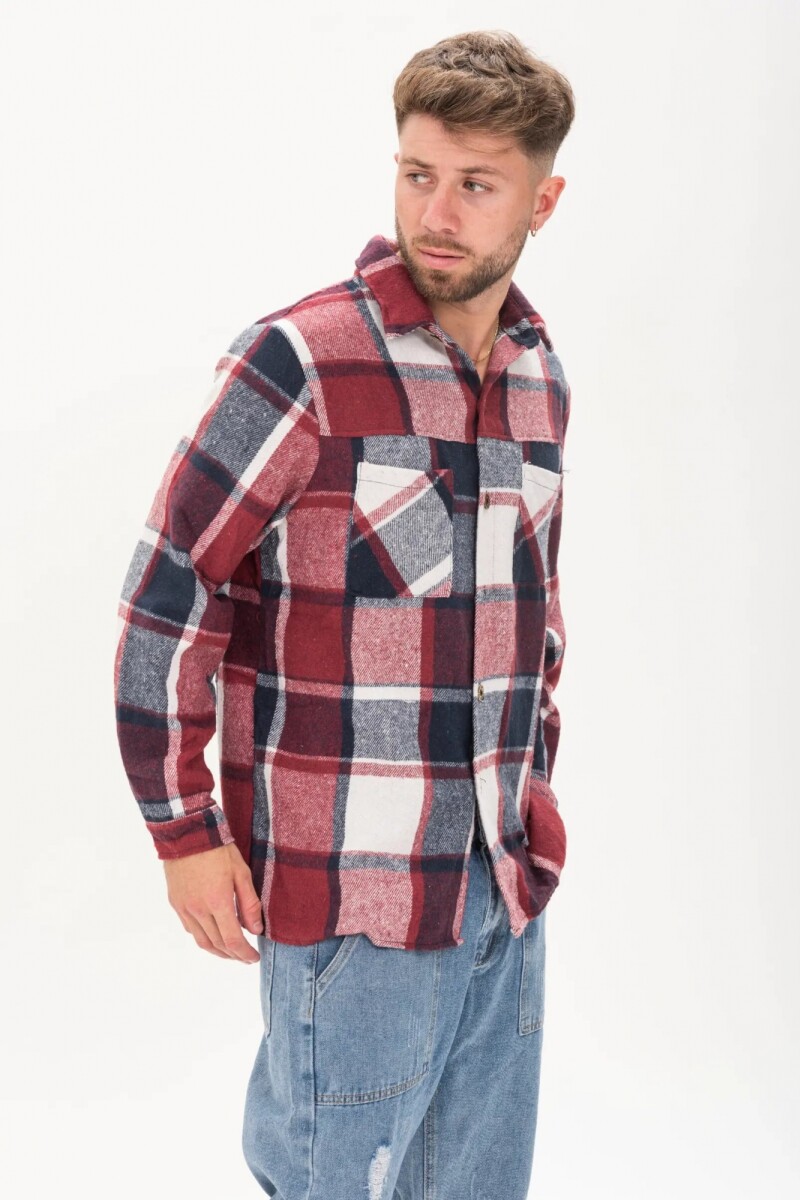 Camisa Lumber Rojo