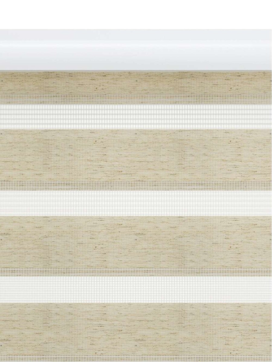 Cortina Enrollable Doble Alsten 120X250Cm - Natural 