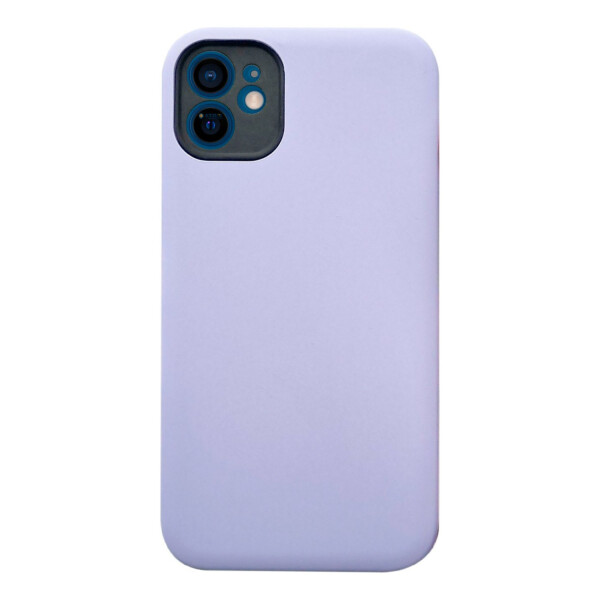 Carcasa Celular Funda Protector Case Silicona Para iPhone 11 Variante Color Lila