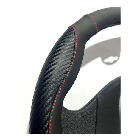 CUBRE VOLANTE - NEGRO Y ROJO - CUBRE VOLANTE - NEGRO Y ROJO -
