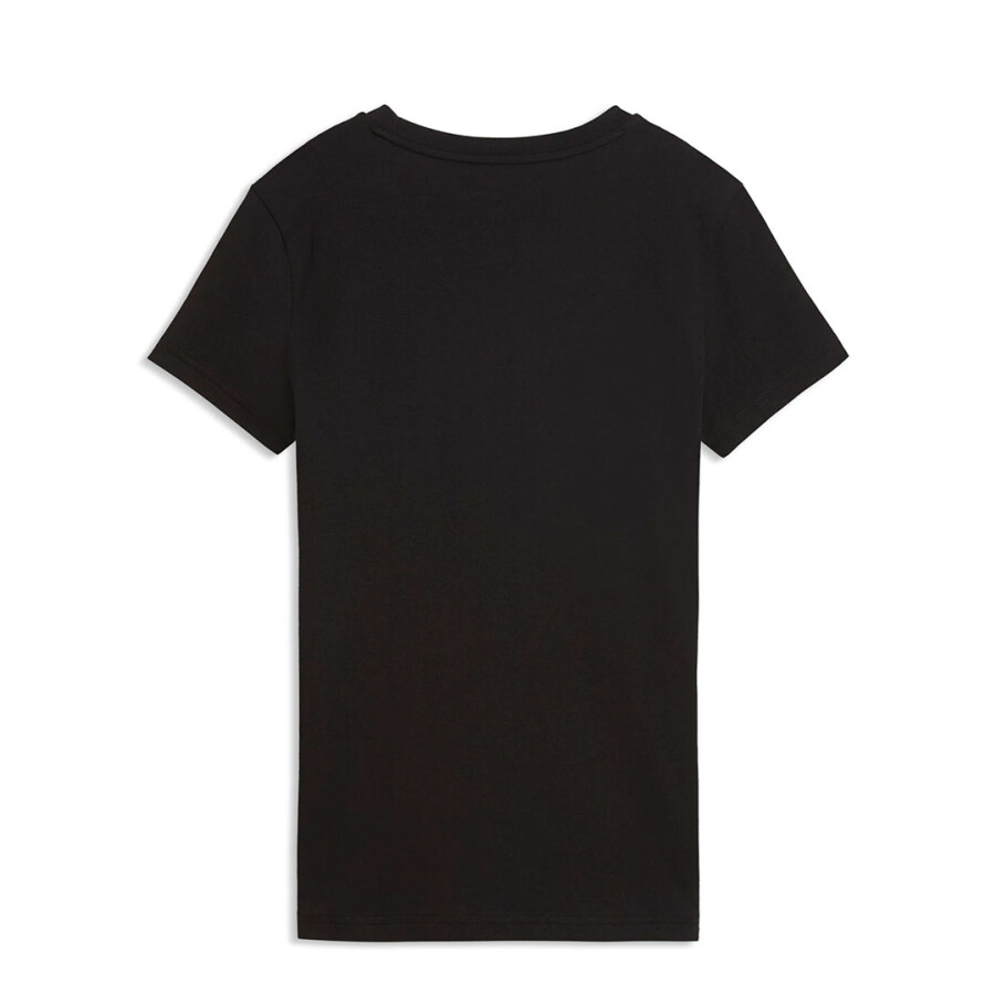 Remera de Mujer Puma Ess Centered Cat Logo Tee Negro