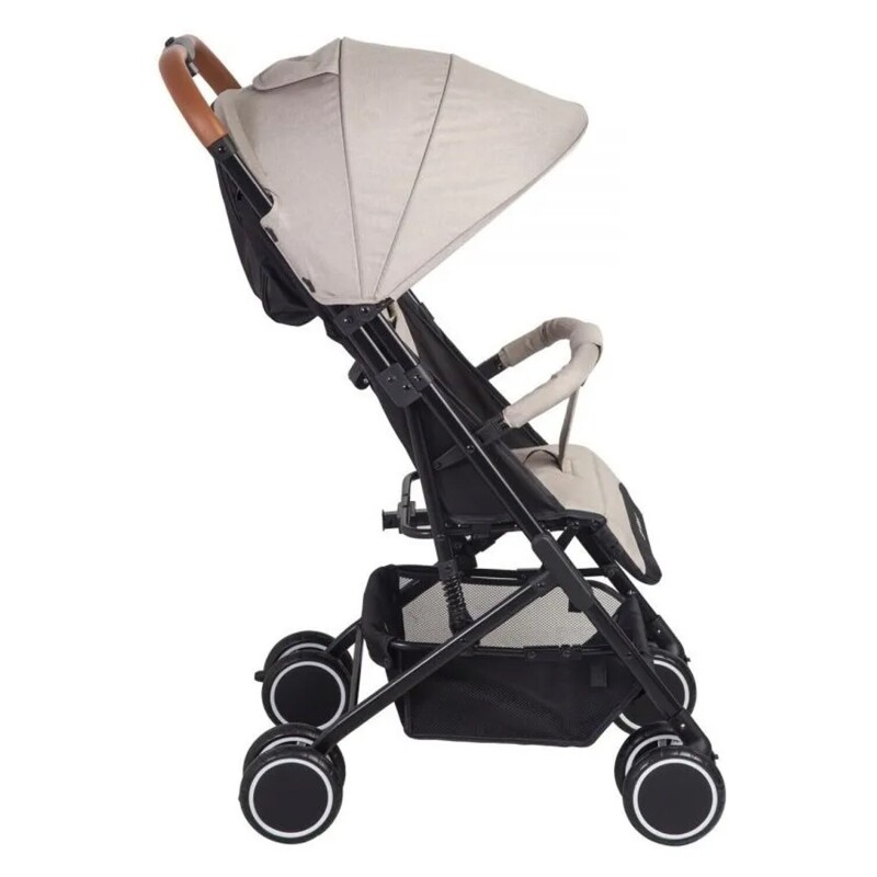 Coche de bebé Bebesit Sprint plegable ultra compacto Beige