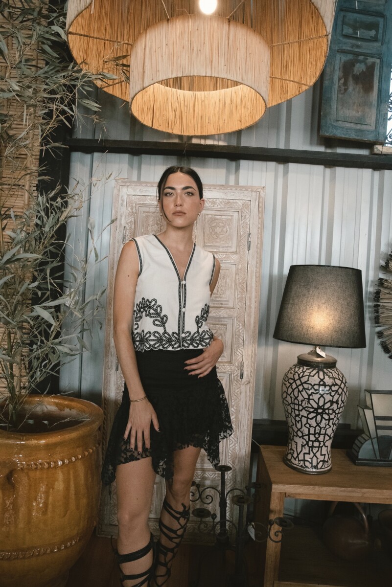 Falda Warda - NEGRO 