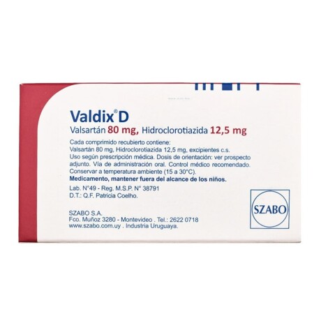 Valdix D 60 Comprimidos Valdix D 60 Comprimidos