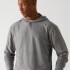 Polera The Cloud Jersey Hoodie Hombre Onyx Heather