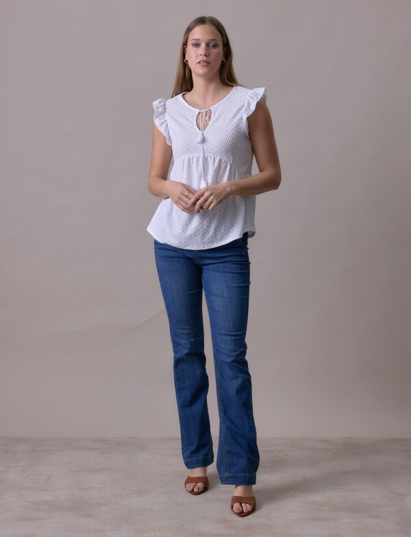 Blusa Calada BLANCO