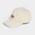Gorro Adidas Adicolor Classic Trifolio Baseball Blanco